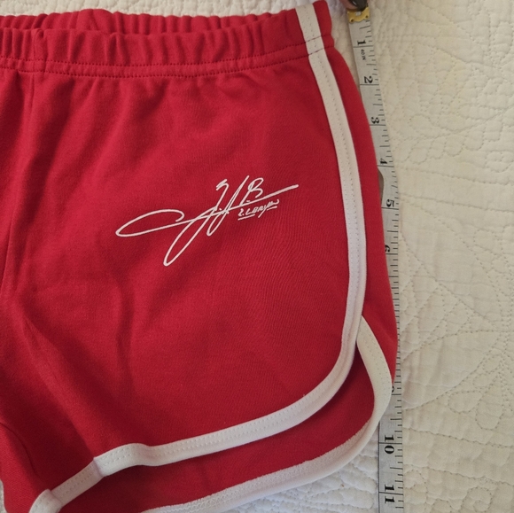 Zach Bryan Shorts Women's Red Wet Hot American Nights Small Medium *Read Details - Picture 2 of 8
